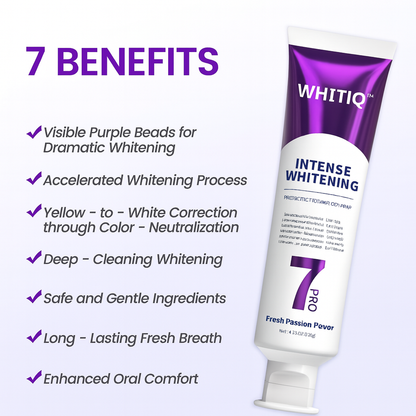 WHITIQ™ Intense Whitening Probiotic Toothpaste
