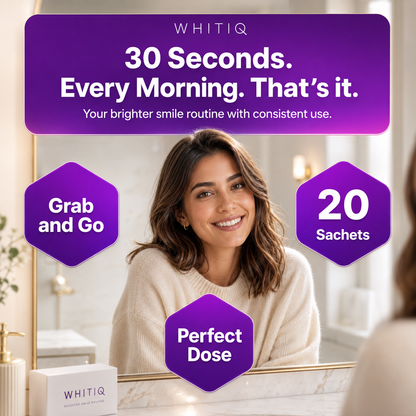 WHITIQ Mint Oral Care Mouthwash Strips