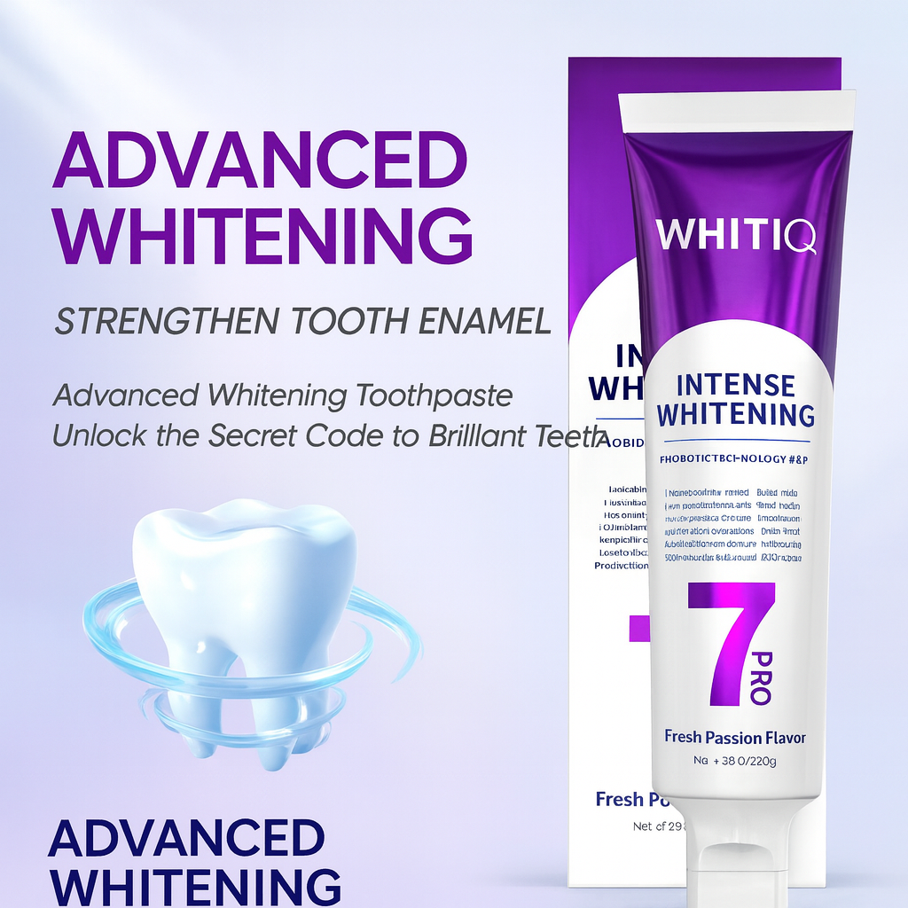 WHITIQ™ Intense Whitening Probiotic Toothpaste