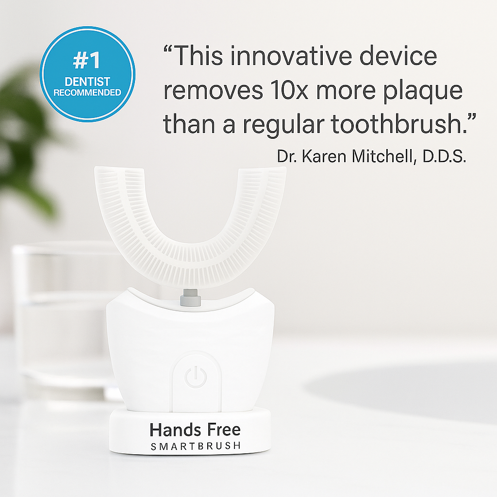 Hands Free SmartBrush™ |360° Auto-Clean