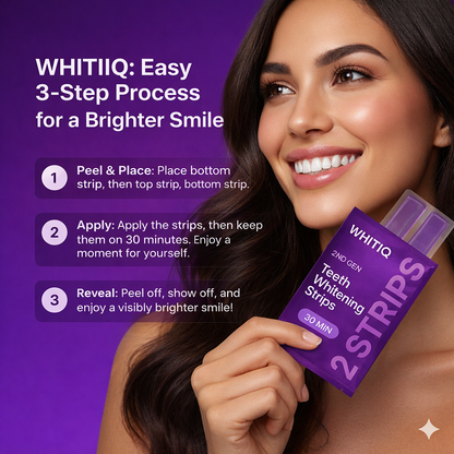 WHITIQ™ Color-Correct Whitening Strips
