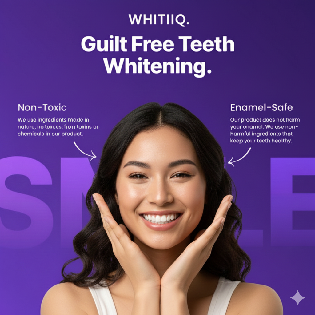 WHITIQ™ Color-Correct Whitening Strips